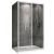 Душевой уголок Abber Sonnenstrand AG07100-S90 100x90 складной, профиль хром