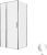 Душевой уголок Allen Brau Priority 3.31028.00+3.31040.00 100x80, профиль хром