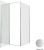 Душевой уголок Allen Brau Priority 3.31032.BA+3.31047.BA 120x100, профиль серебро