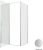 Душевой уголок Allen Brau Priority 3.31008.BA+3.31014.BA 120x80, профиль серебро
