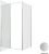 Душевой уголок Allen Brau Priority 3.31032.BA+3.31044.BA 120x90, профиль серебро
