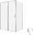 Душевой уголок Allen Brau Priority 3.31034.00+3.31046.00 140x100, профиль хром