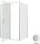 Душевой уголок Allen Brau Priority 3.31035.BA+3.31047.BA 140x100, профиль серебро