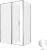 Душевой уголок Allen Brau Priority 3.31034.00+3.31040.00 140x80, профиль хром