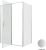 Душевой уголок Allen Brau Priority 3.31035.BA+3.31044.BA 140x90, профиль серебро