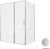 Душевой уголок Allen Brau Priority 3.31038.BA+3.31047.BA 160x100, профиль серебро