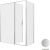 Душевой уголок Allen Brau Priority 3.31038.BA+3.31041.BA 160x80, профиль серебро