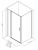 Схема душевого уголка Allen Brau Priority 3.31038.BA+3.31041.BA 160x80