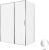 Душевой уголок Allen Brau Priority 3.31037.00+3.31043.00 160x90, профиль хром
