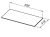 Схема столешницы Allen Brau Liberty 1.330012.G графит