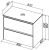 Схема тумбы Allen Brau Activity 1.34012.NO 80x45