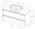 Схема тумбы Allen Brau Fantasy 1.11005.CGM 120x46 2.0