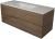 Тумба под раковину Allen Brau Glority 1.35003.NW 120x46 дуб антик