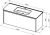 Схема тумбы Allen Brau Gravity 1.370015.AM 120x45
