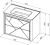Схема тумбы Allen Brau Paris 1.360001.PWM 80x46