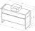 Схема тумбы Allen Brau Priority 1.31004.PWM 120x45