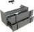 Тумба под раковину Allen Brau Reality 1.32007.PGM 100x46 платина матовый