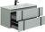 Тумба под раковину Allen Brau Reality 1.32007.PWM 100x46 папирус матовый