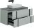 Тумба под раковину Allen Brau Reality 1.32007.PWM 100x46 папирус матовый