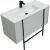 Тумба под раковину Allen Brau Reality 1.32007.PWM 100x46 папирус матовый