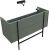 Тумба под раковину Allen Brau Reality 1.32008.CGM 120x46 олива матовая