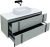 Тумба под раковину Allen Brau Reality 1.32008.PWM 120x46 папирус матовый