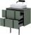 Тумба под раковину Allen Brau Reality 1.32004.CGM 70x46 олива матовая