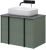 Тумба под раковину Allen Brau Reality 1.32004.CGM 70x46 олива матовая