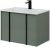 Тумба под раковину Allen Brau Reality 1.32004.CGM 70x46 олива матовая