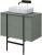 Тумба под раковину Allen Brau Reality 1.32005.CGM 80x46 олива матовая