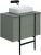 Тумба под раковину Allen Brau Reality 1.32005.CGM 80x46 олива матовая