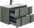 Тумба под раковину Allen Brau Reality 1.32005.CGM 80x46 олива матовая
