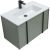Тумба под раковину Allen Brau Reality 1.32005.CGM 80x46 олива матовая