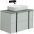 Тумба под раковину Allen Brau Reality 1.32005.PWM 80x46 папирус матовый