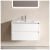 Тумба под раковину Sancos Libra LB80W 80x45 подвесная, белый глянец
