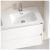 Тумба под раковину Sancos Libra LB120-2W 120x45 подвесная, белый глянец