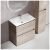 Тумба под раковину Sancos Libra Floor LB80FEG 80x45 напольная
