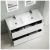Тумба под раковину Sancos Libra Floor LB120F-2W 120x45 напольная, белый глянец