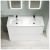 Тумба под раковину Sancos Libra Floor LB120F-2W 120x45 напольная, белый глянец
