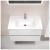 Тумба под раковину Sancos Urban UR80W 80x45 подвесная, белый глянец