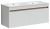 Тумба под раковину Sancos Smart SM120-2W 120x45 подвесная, белый глянец