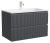 Тумба под раковину Sancos SNOB R SNR80MDH 80x44.5 темный антрацит матовый