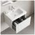 Тумба под раковину Sancos SNOB R 1.0 SNR1.060W 60x44.5 белый матовый