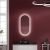Зеркало с подсветкой Sancos Oval OV45F 45x90