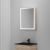 Зеркальный шкаф с подсветкой Sancos Mirror MI60EG 59x74, дуб галифакс натуральный