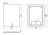 Схема зеркала Sancos Square 2.0 SQ2.600