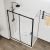 Душевой уголок Vincea City VSR-5CT9011CLB 110x90, профиль хром