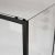 Душевой уголок Vincea City VSR-5CT9012CLB 120x90, профиль черный