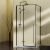 Душевой уголок Vincea Slim-N VSR-5SN1010CLB 100x100, профиль черный