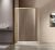 Душевой уголок Vincea Garda VSR-1G8014CLG 140x80, профиль брашированное золото